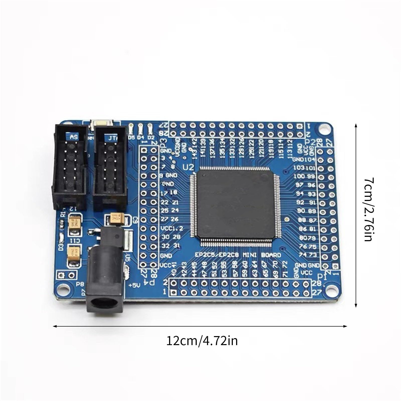 FPGA EP2C5T144 Learning Board con USB UART I2C SPI Interfacce e Durability Construction Module FPGA Development Board