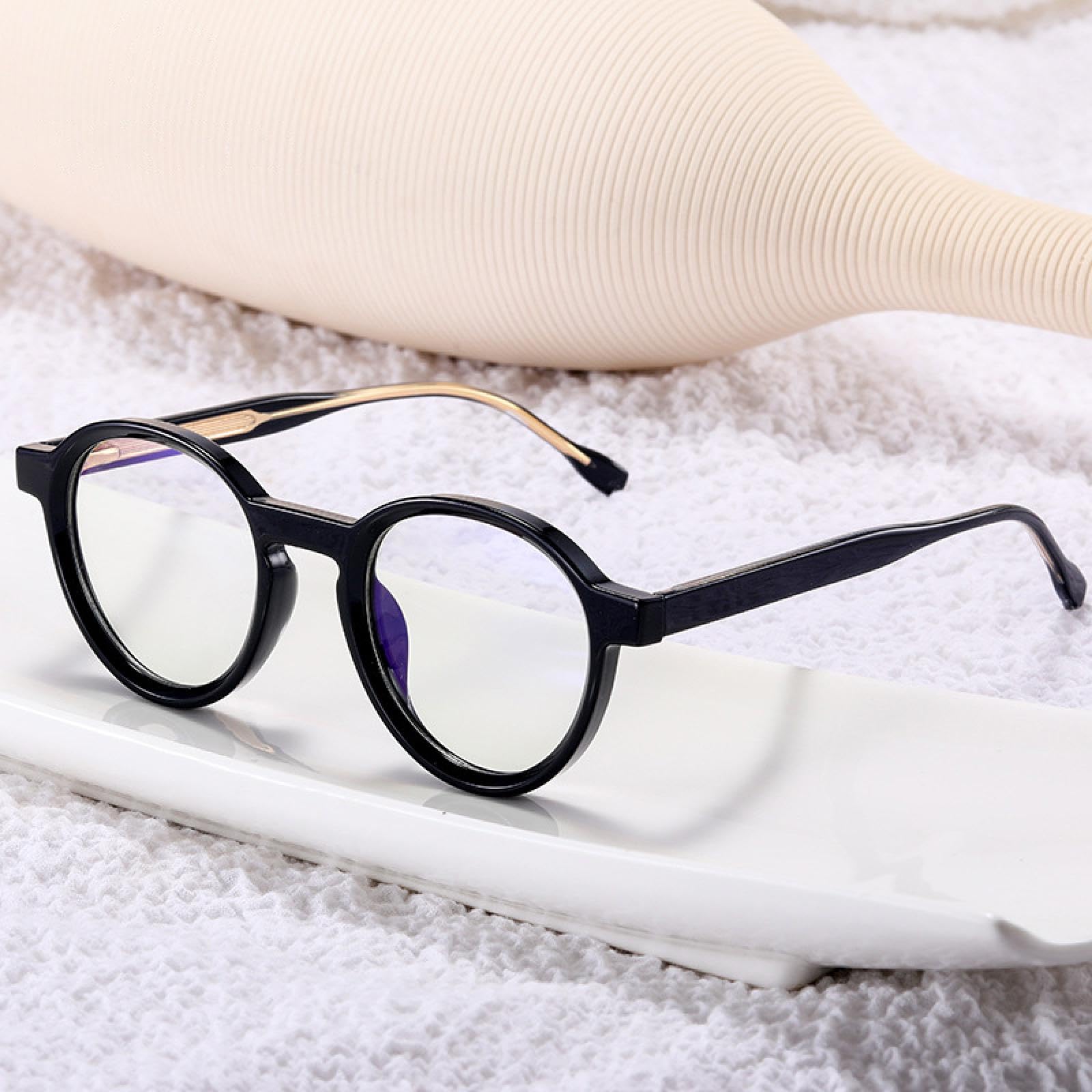 Occhiali da sole ovali retrò da donna, bicolore, da uomo, con montatura trasparente
