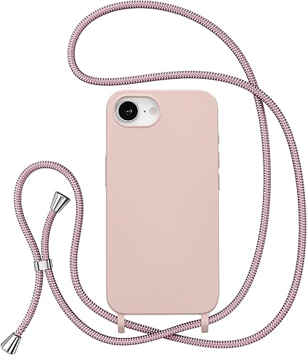 Miniatura 275 de ZTOFERA Funda para iPhone 13 Pro con correa, funda cruzada para teléfono con cordón ajustable para el cuello para el hombro, silicona suave a prueba