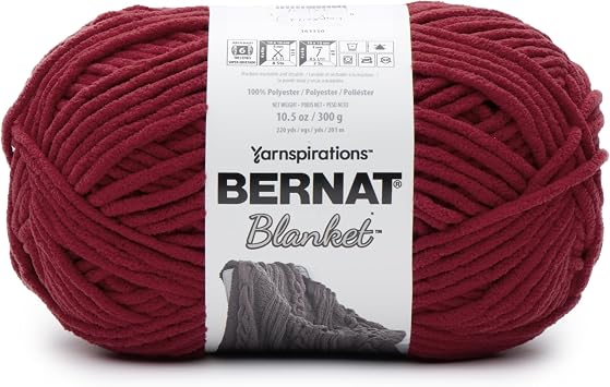 BERNAT BLANKET BB, CRIMSON