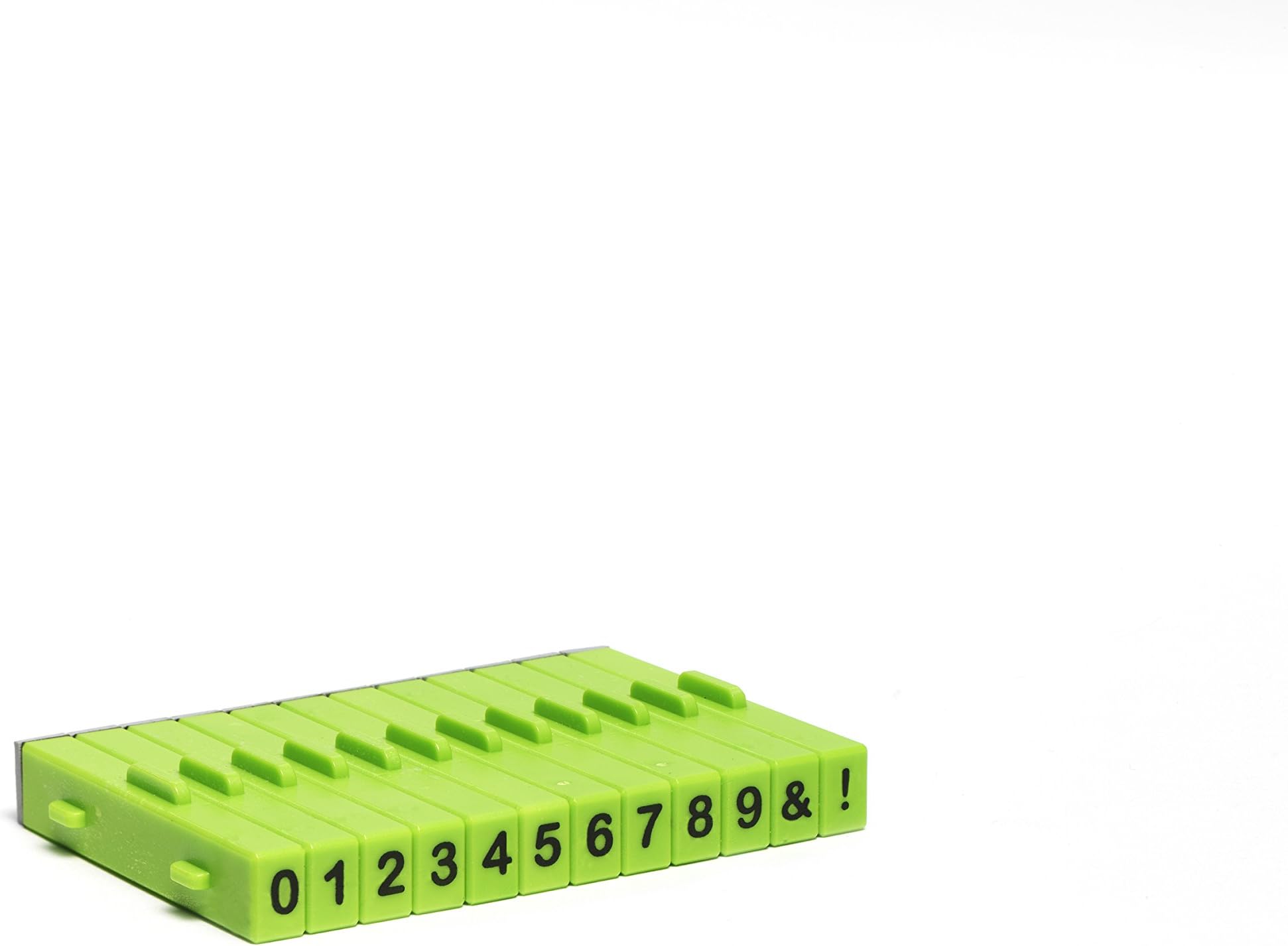 Xiem Tools USA Stamp Attachable Numbers, Arial Rounded MT Bold Font, 12 Pieces (ALSS1N-10298)