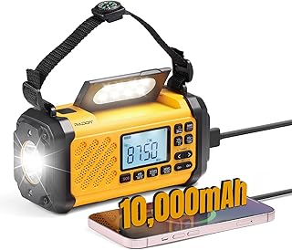 Raddy SH-906 Solar Emergency Radio Crank Radio
