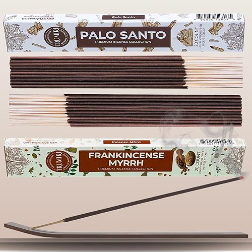 Vista 112 de Trumiri Incense Sticks - Combo Pack of 40 Insence-Sticks - 20 Rose + 20 Lavender - Insenses - Insents - Incents - Inscense - Incence - Incienso