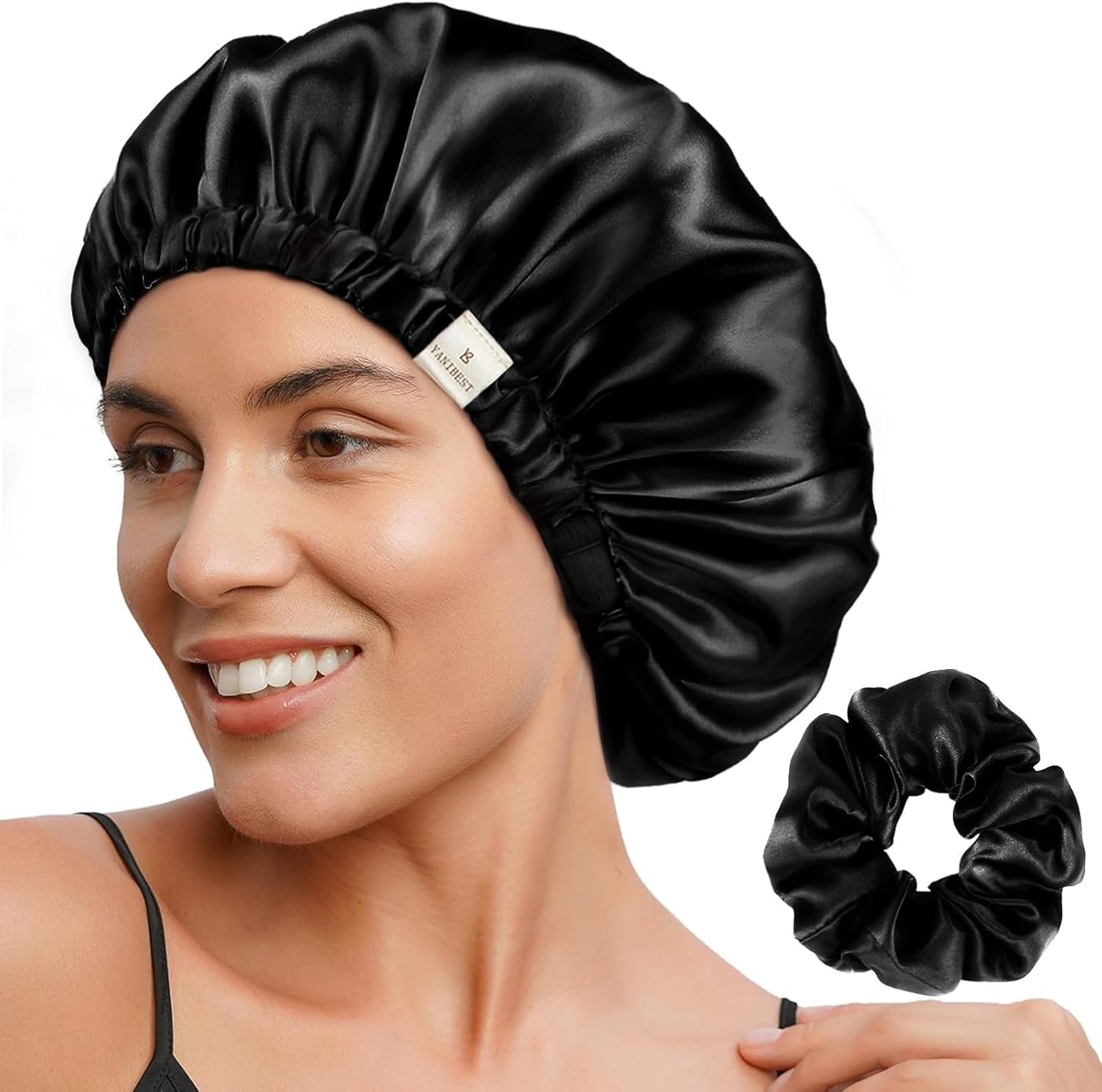 Satin Bonnet Silk Bonnet Hair Bonnet for Sleeping Hair Bonnets for Women Curly Natural Hair