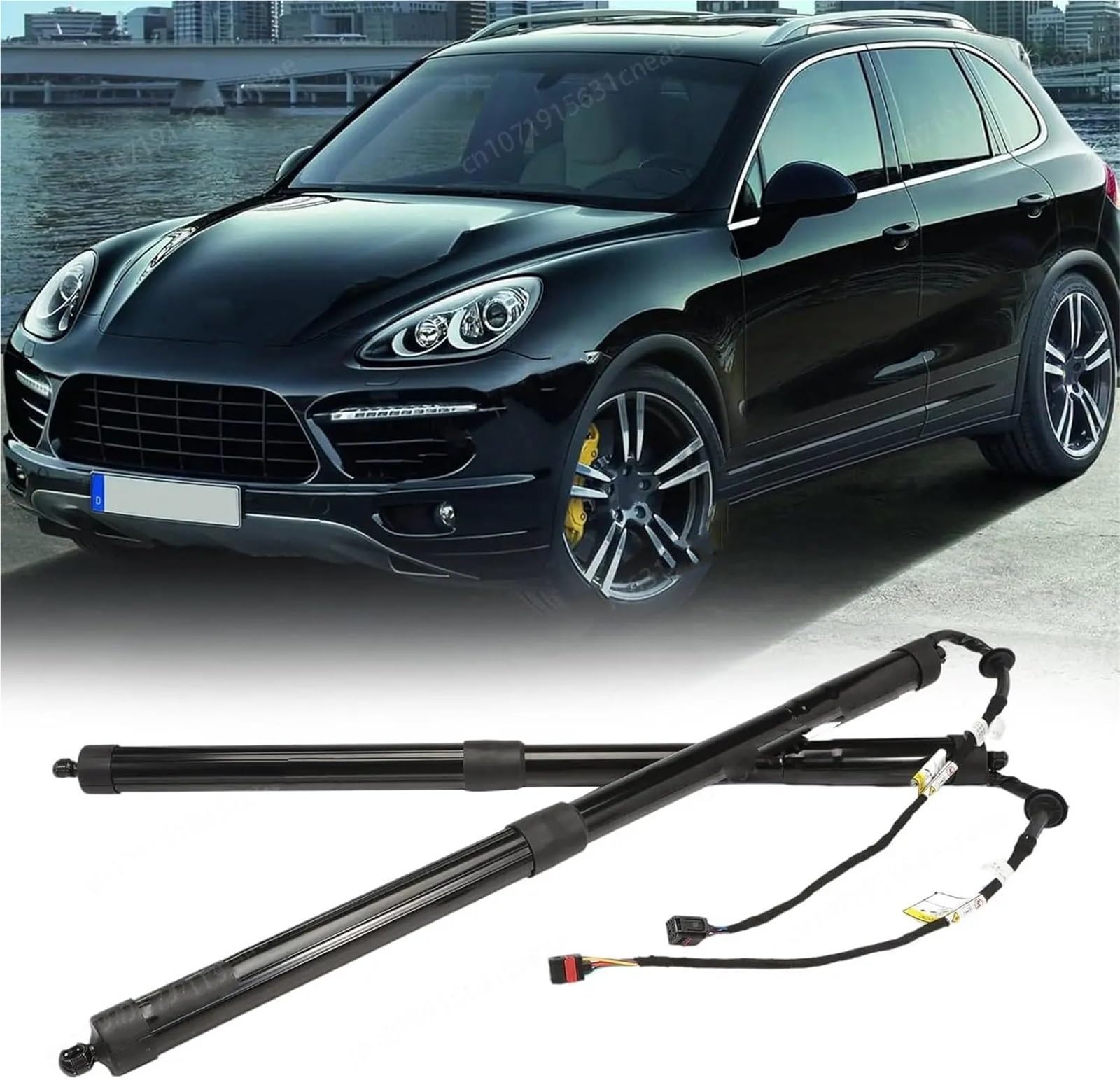 wspornik do podnoszenia sprężyny gazowej Podnośnik Klapy Bagażnika Elektrycznego, Pasujący Do Porsche Cayenne 92A 958 2011 2012-2014, Para Siłowników Gazowych 95851285104(95851285104 2pcs)