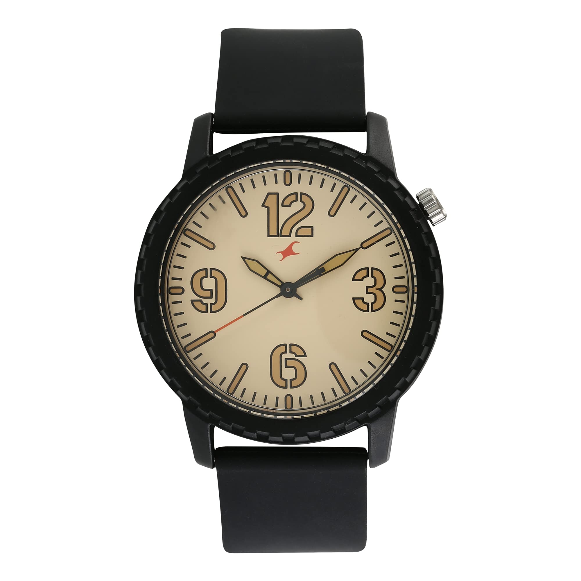 Fastrack Silicone Tees Analog Beige Dial Unisex Watch - 38039Pp02 / 38039Pp02, Band Color:Black (B078V4JBY4) Amazon Price History, Amazon Price Tracker