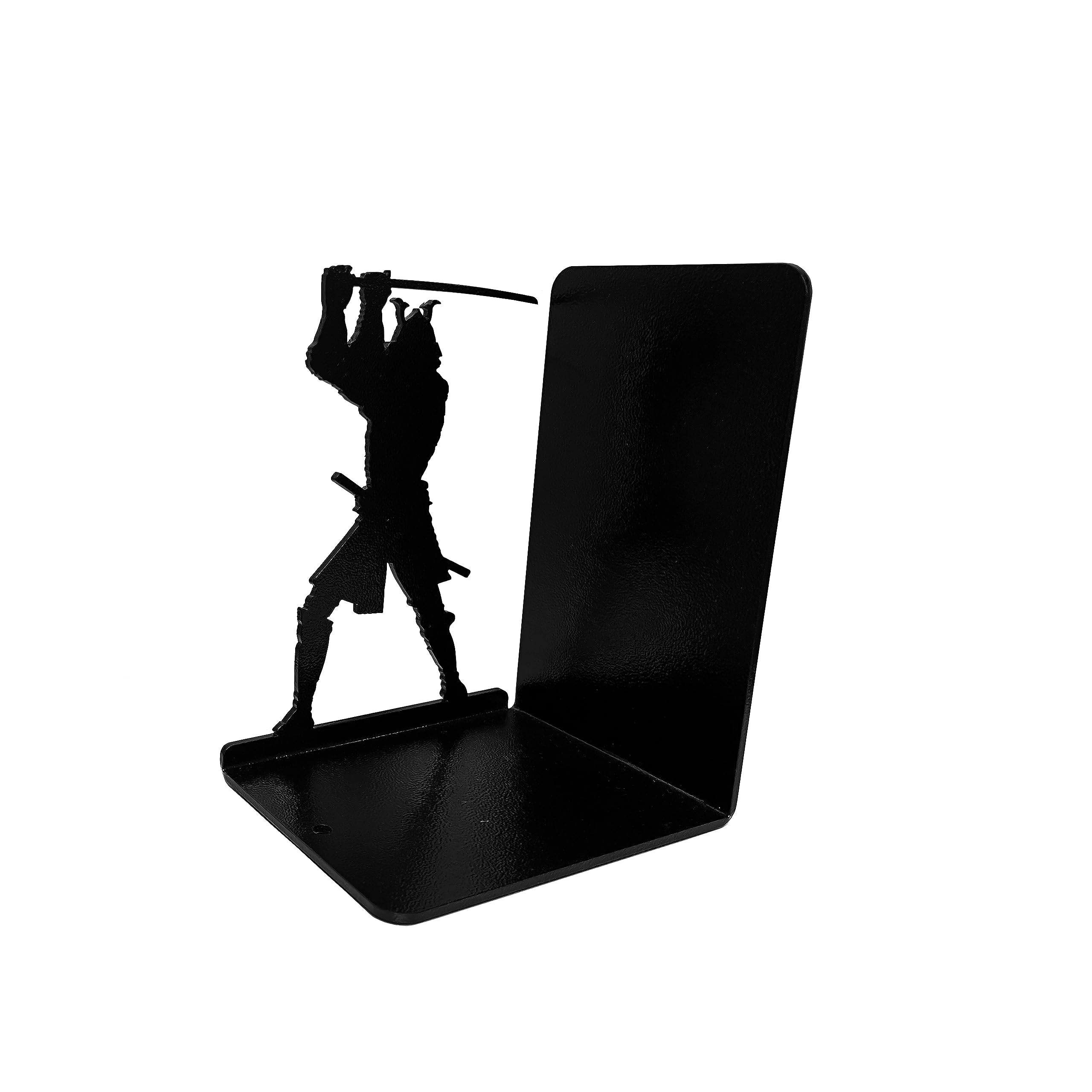 Dekorative Buchstützen aus Metall für Regale, Samurai-Buchstützen, rutschfeste Buchstützen, Buchstopper für Zuhause/Büro, Buchstützen, Fantasie-Buchstützen, 17,8 x 14,9 x 10,2 cm