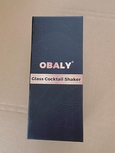 Miniatura 6 de Coctelera de vidrio de acero inoxidable con tapa a prueba de fugas Boston Shaker Martini Shaker Kit de camarero principiante con jigger de 14 oz