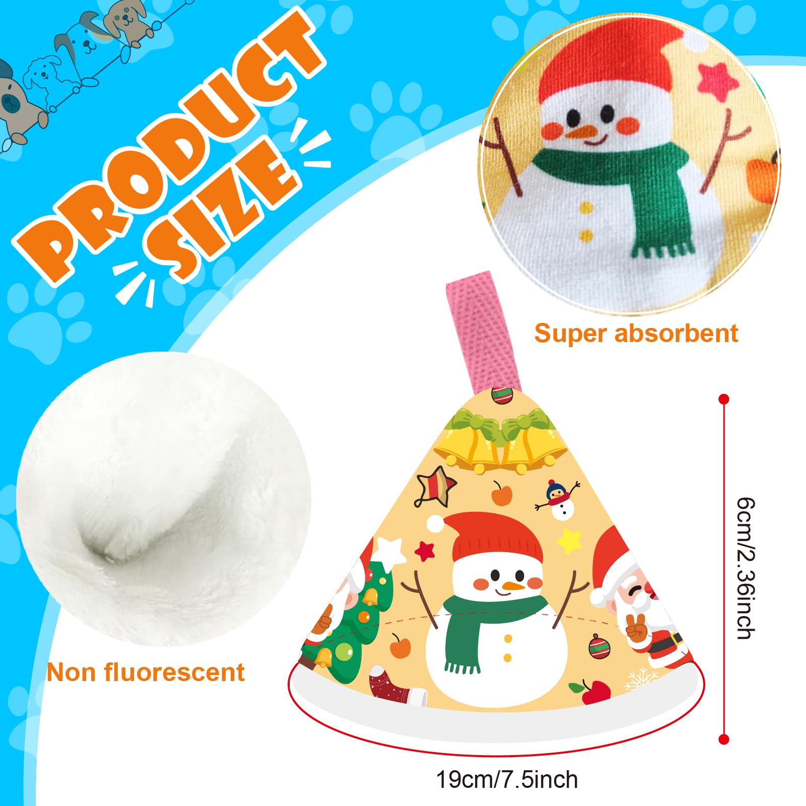 Coperture protettive per pipa per bambini riutilizzabili con forte assorbimento dell'acqua accessorio cambio pannolini regalo neonati