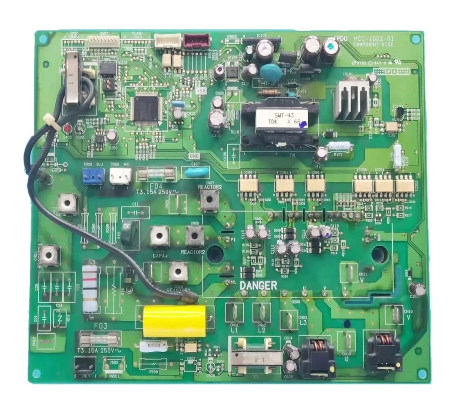 KKYHFUJVP Air Conditioner Motherboard, Inverter Control Module, Model Number IPDU MCC-1502-01,