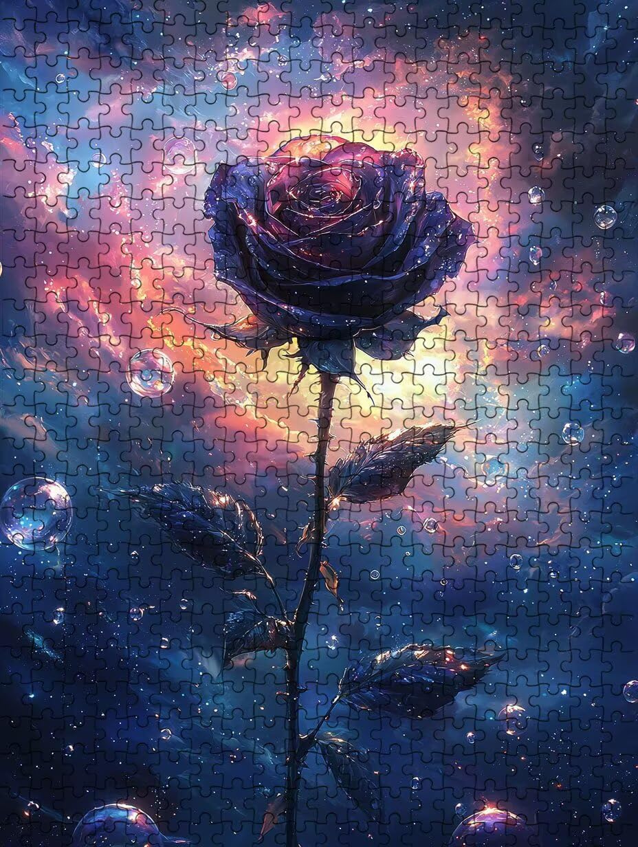 Puzzle 3000 sztuk, różany cierń dla dorosłych 3000, puzzle klasyczne edukacyjne, drewniane puzzle, niemożliwe wyzwanie, do dekoracji ścian domu, prezent BXHZW1-400