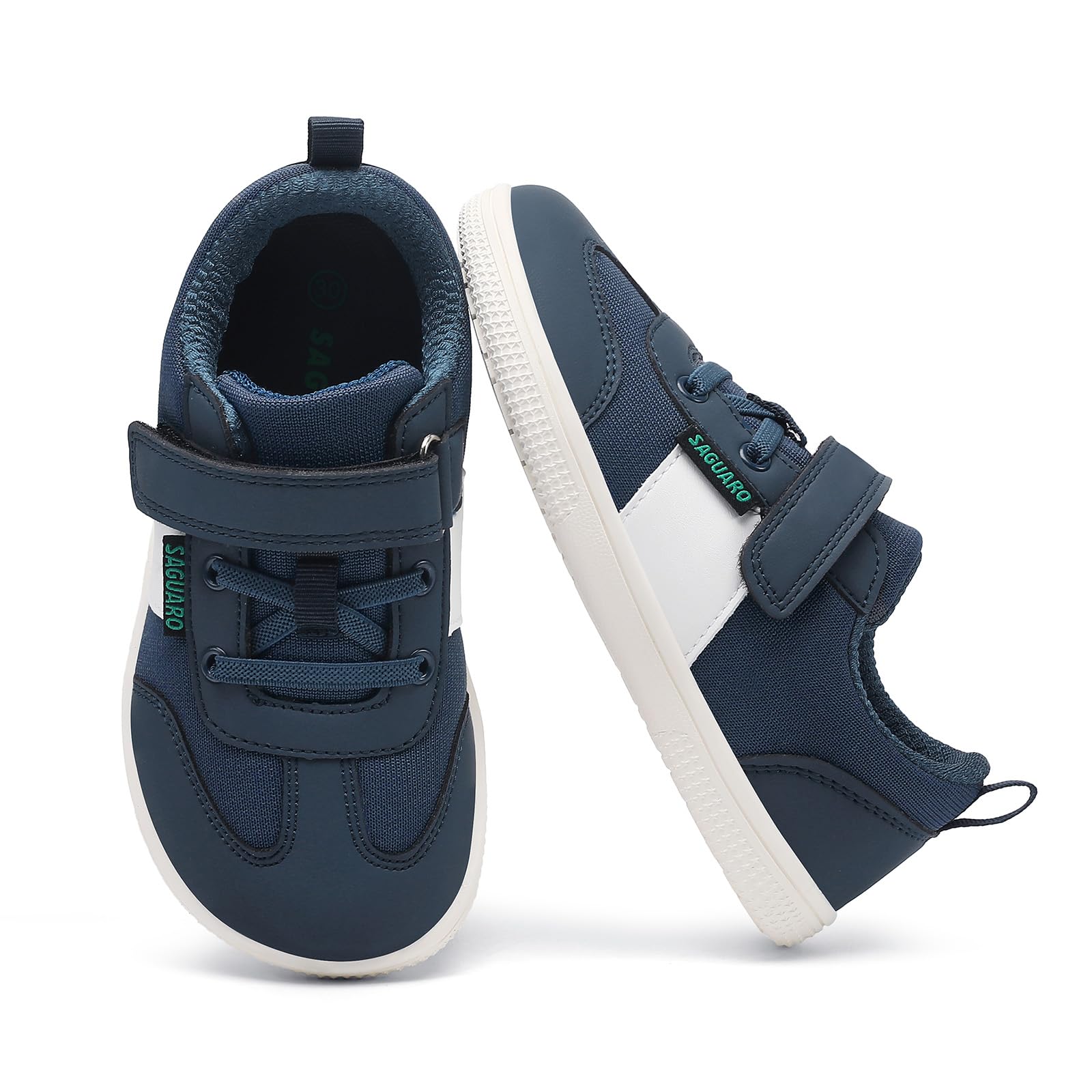 SAGUARO Barefoot Casual Children's Shoes Friendly Shoes with Flat Sole and Wide Toe,Gr.25-35