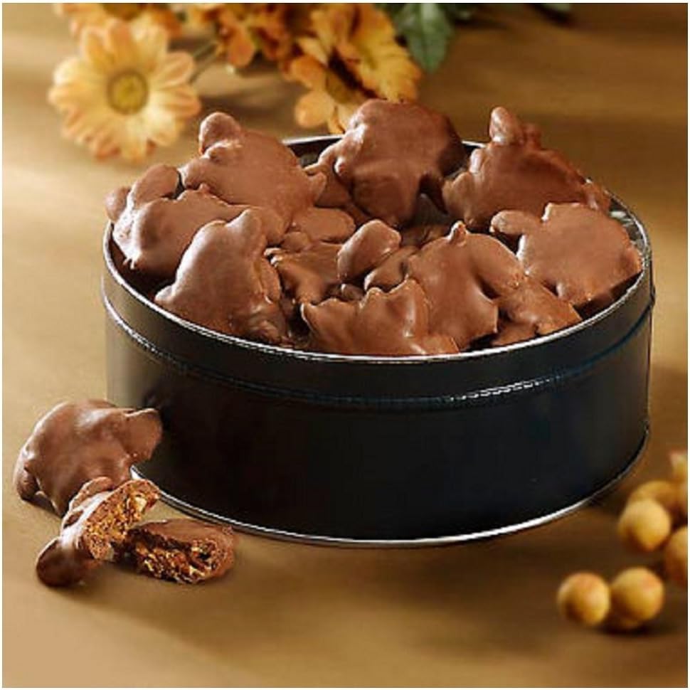 Chocolate Turtles Gift Tin - 23 Ozs. SCS