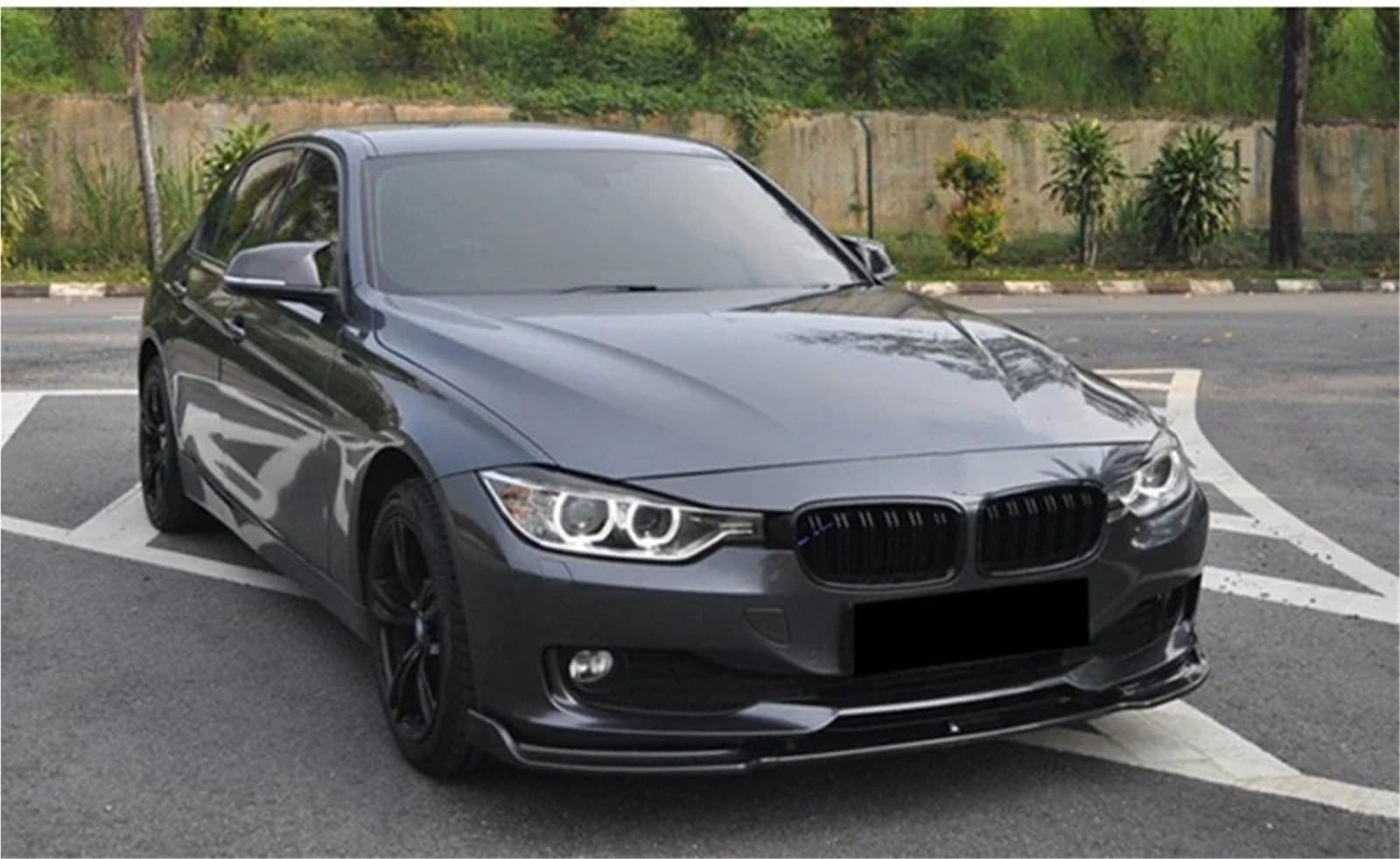 Spojlery tylne Do Bmw Serii 3 F30 F35 F31 Spojler samochodowy | Base Sedan 2013-2018 Przedni Zderzak Surround Przedni Spojler Spojler Zderzaka