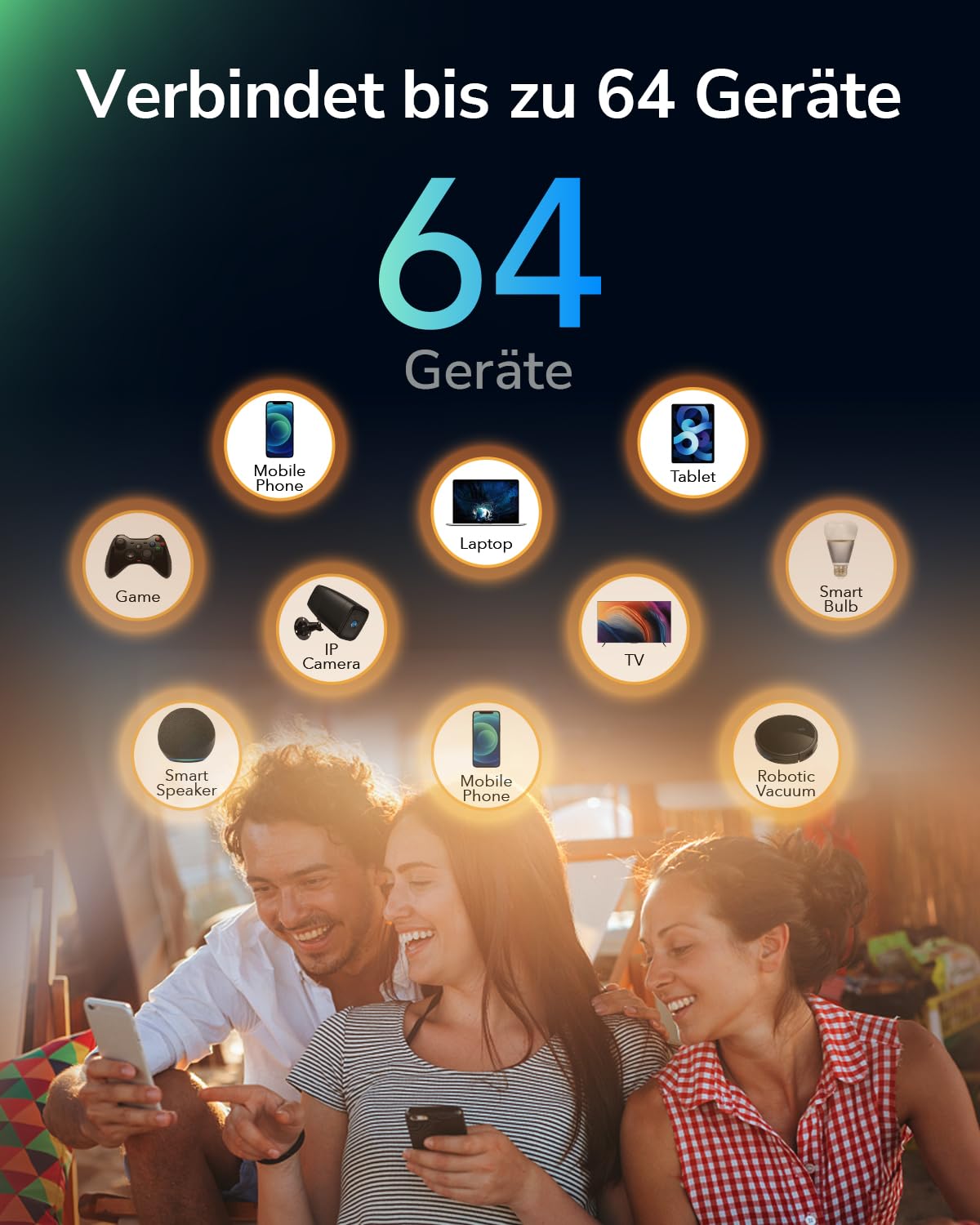 Cudy AC1200 entsperrter 4G LTE Modem Router mit SIM-Kartensteckplatz, 1200 Mbit/s Mesh-WLAN, austauschbaren Mobilfunkantennen, SMA, DDNS, VPN, Cloudflare, LT500D mit austauschbarer Antenne
