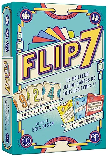 Catch Up Games Flip 7 - Version Française | Jeu
