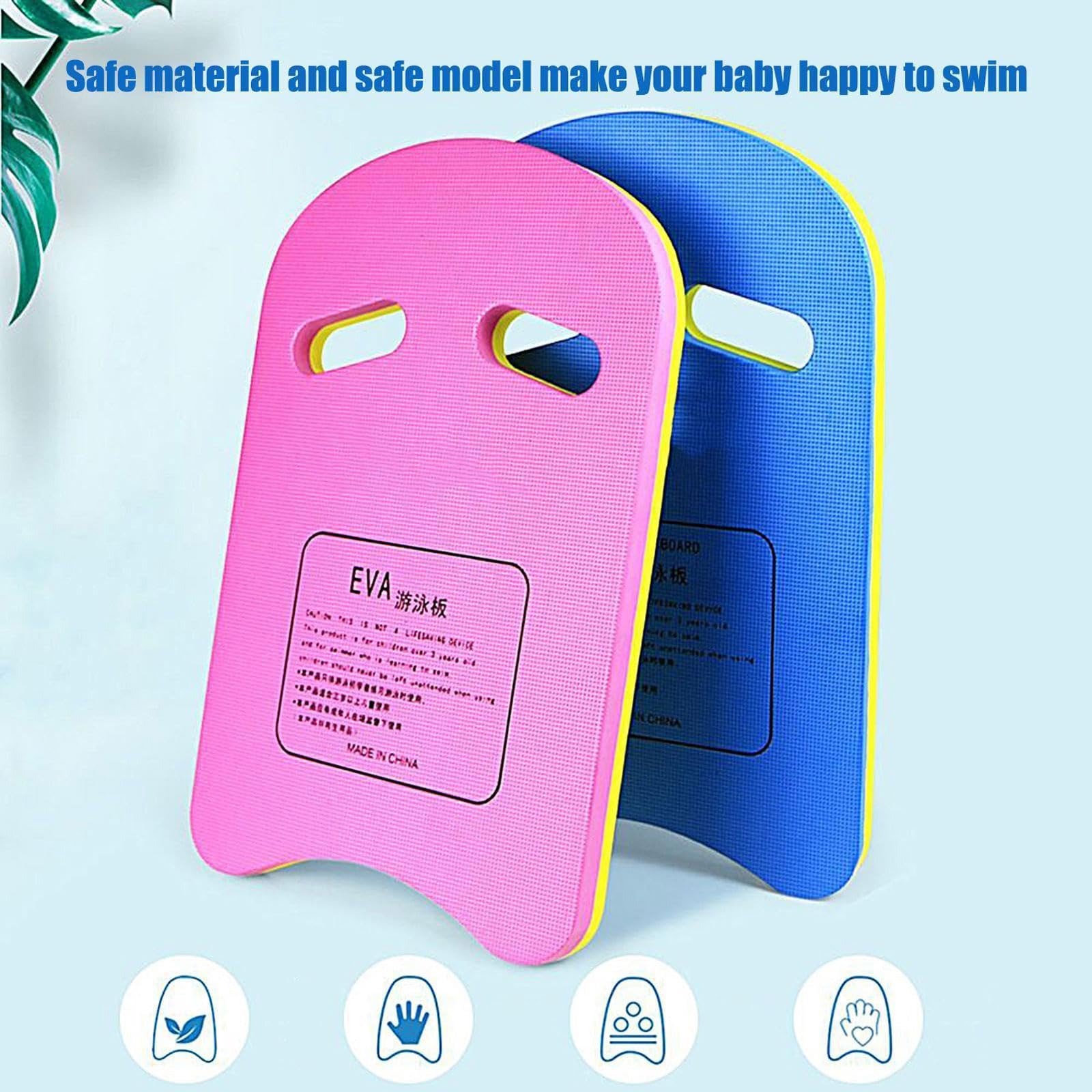 2PCS Tavoletta Nuoto Kickboard Tavole galleggianti per nuotare