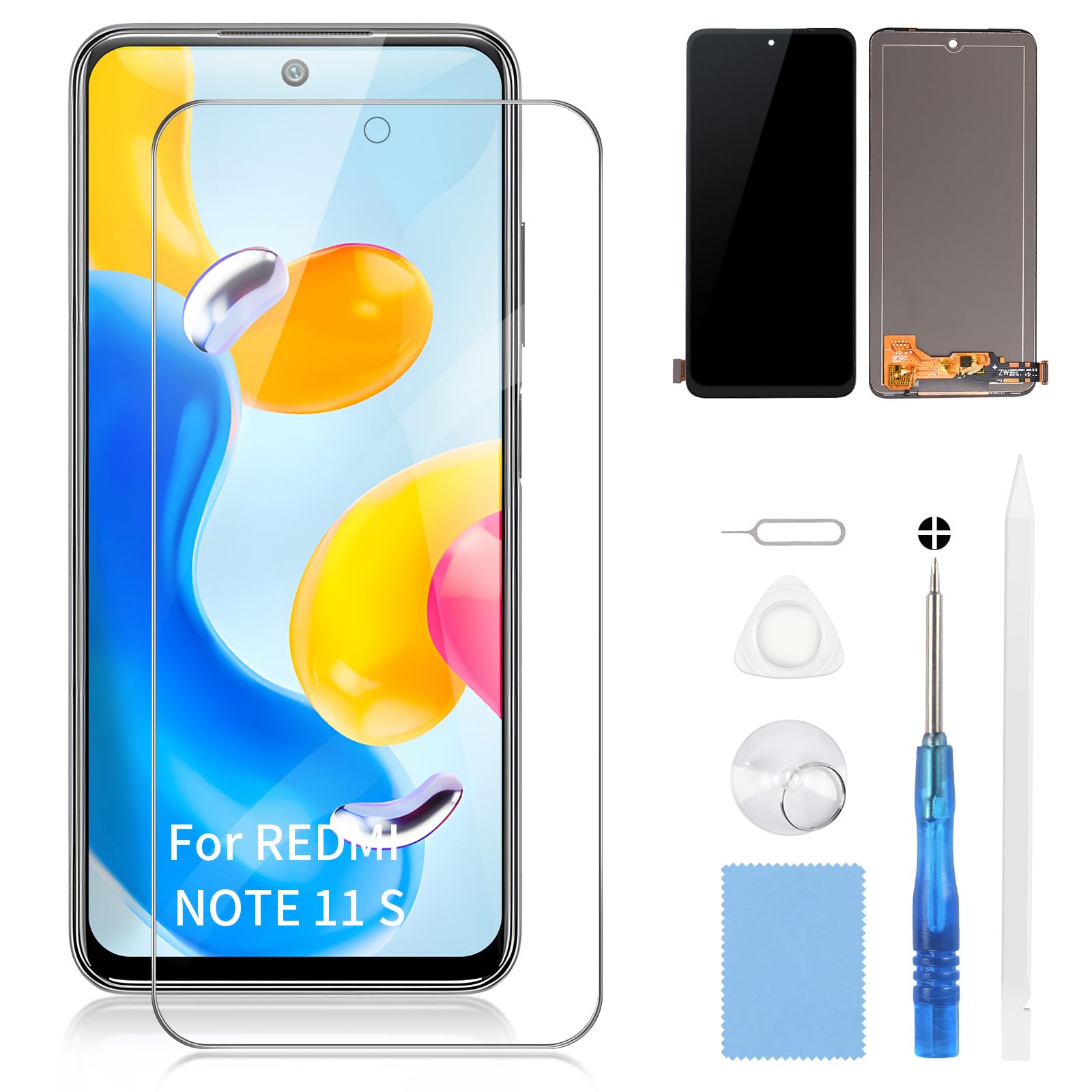 Pantalla Xiaomi Redmi Note 11S Completa Instalada – Ventas Electrónicas