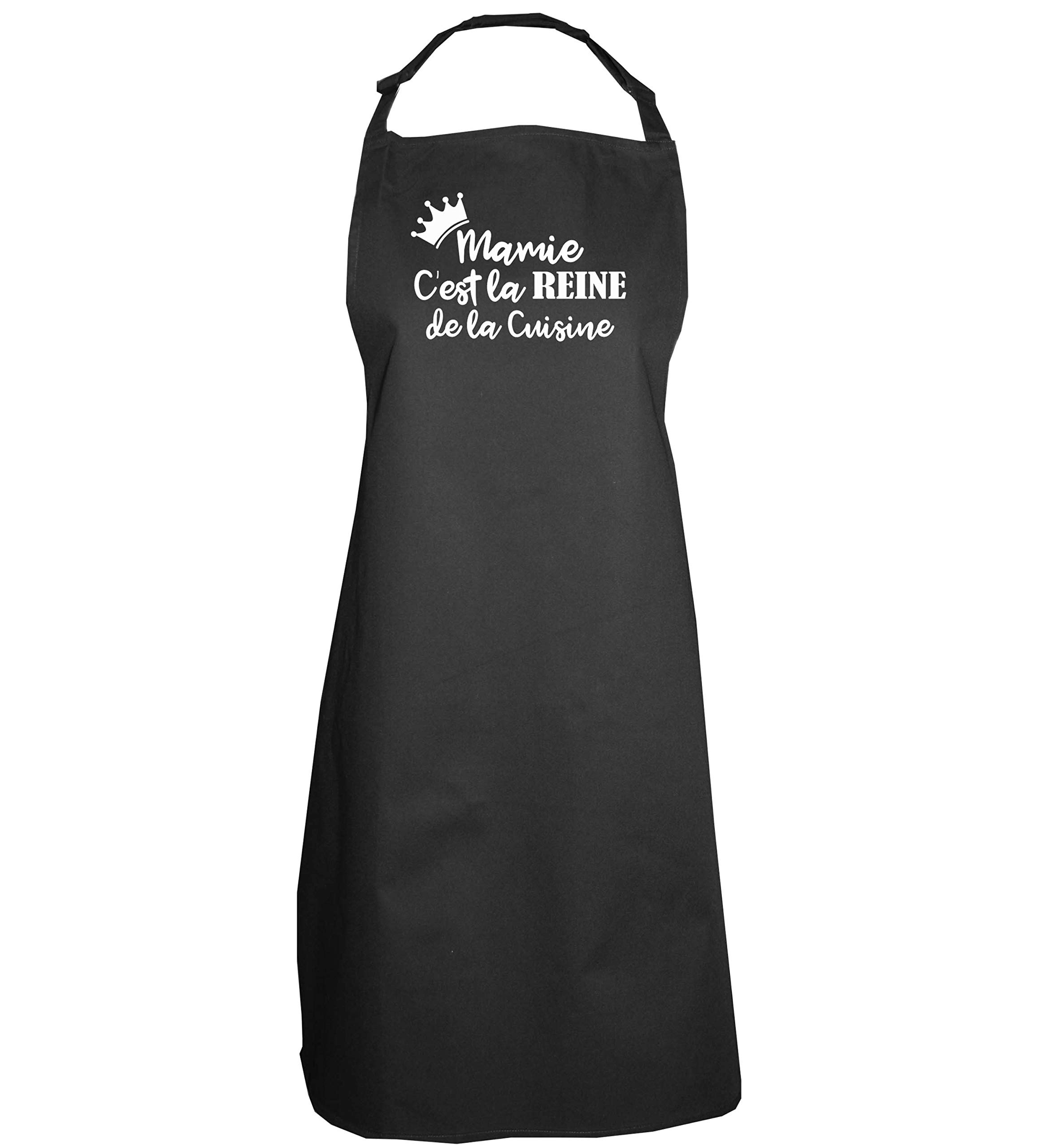 Ensemble Tablier Chef + Toque Blanche Et Noire - Cuisine Barbecue Professionnel