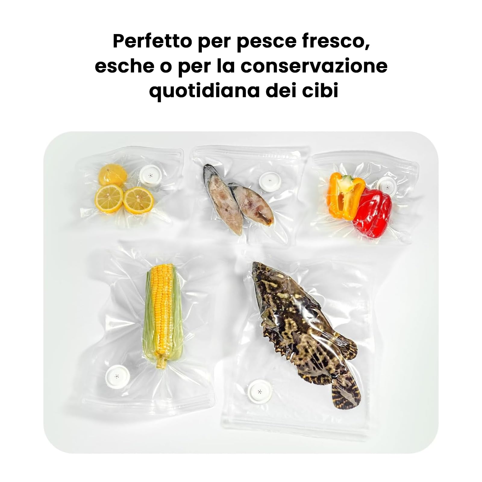Kanama VersaPump - Sellador de vacío de mano, impermeable IP68, sellador de alimentos portátil y bomba aireadora de cebo vivo, máquina de vacío inalámbrica de succión fuerte de 70 KPa para