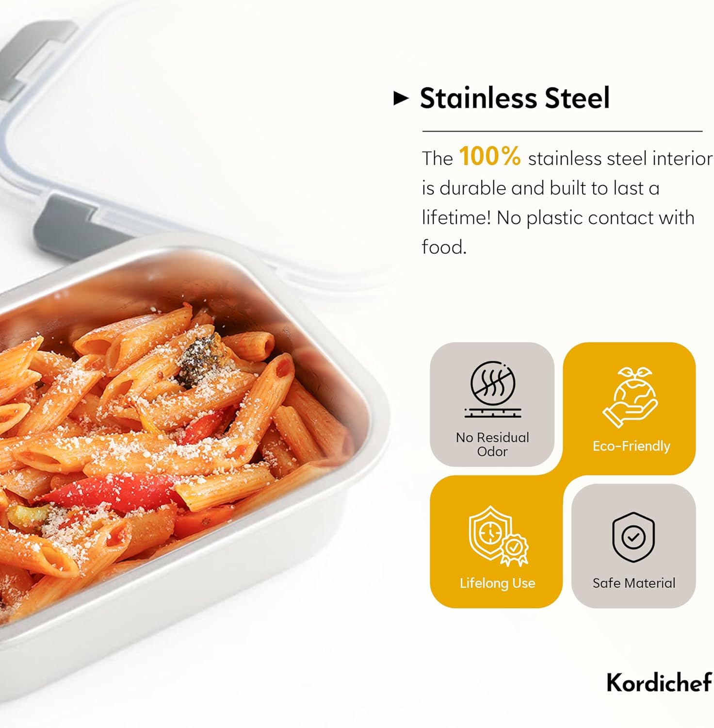 8 PCS Stainless Steel Lunch Box, 4-Size (58/41 /24 /14Oz) Stackable Metal Bento Boxes BPA Free Dishwasher Safe, Food Storage Containe, Leakproof Reusable Meal Storage for Work,Travel (Pink)