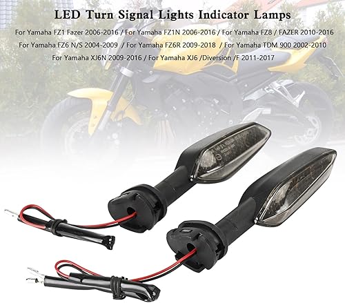 Miniatura 5 de Bruce & Shark Luces intermitentes LED para Yamaha FZ1 N FZ8 FZ6 FZ-6R TDM900 XJ6