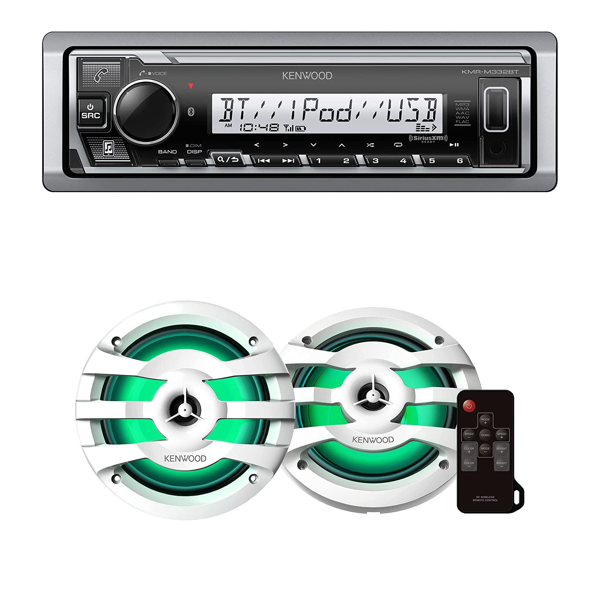 Amazon.com: Kenwood KMR-M332BT Car & Marine Stereo | Plus 1x KFC