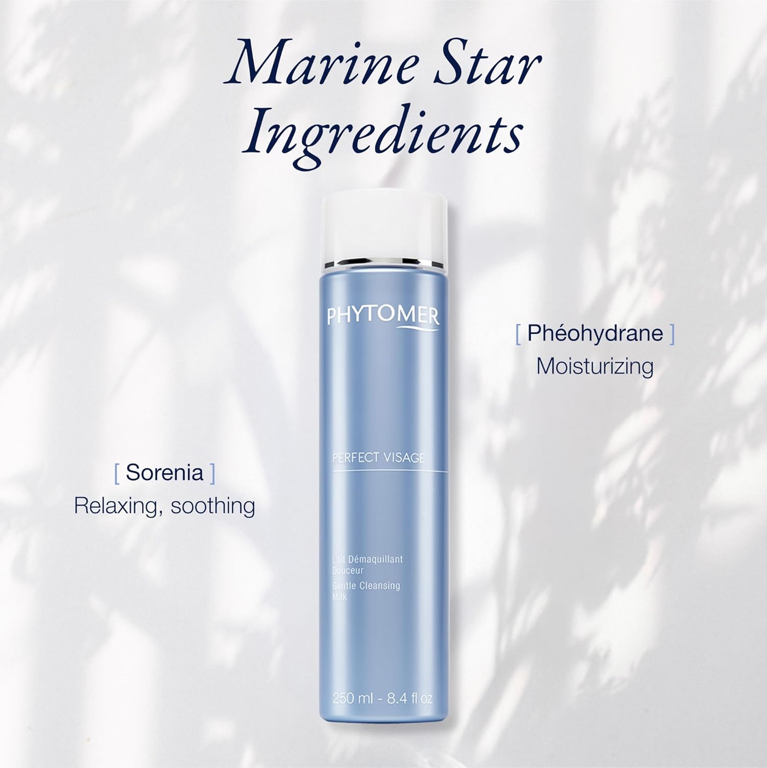 Phytomer Perfect Visage Gentle Cleansing Milk | Moisturzing Daily Face Cleanser & Makeup Remover | Sustainable & Eco-Friendly Skincare | 250ml - Image 4