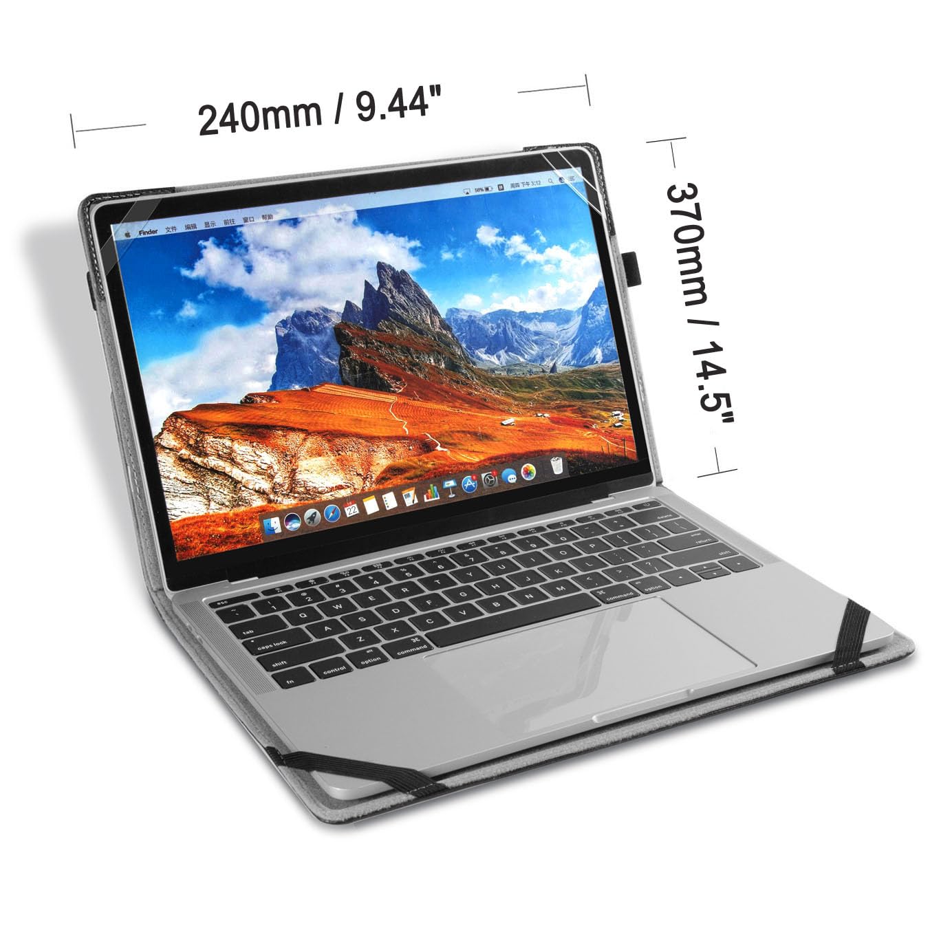 Protective Laptop Case For HP EliteBook 850 G8, ZBook Firefly 15 - 15.6 Inch Sleeve