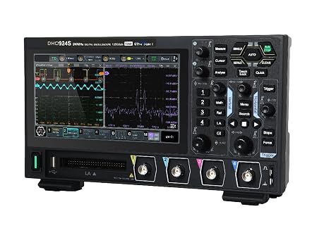 DHO914 DHO914S DHO924 DHO924S 4Channels 125/250MHz Digital Oscilloscope 12 Bit 1.25GSa/Sec 50MPts Depth(DHO914,EU)