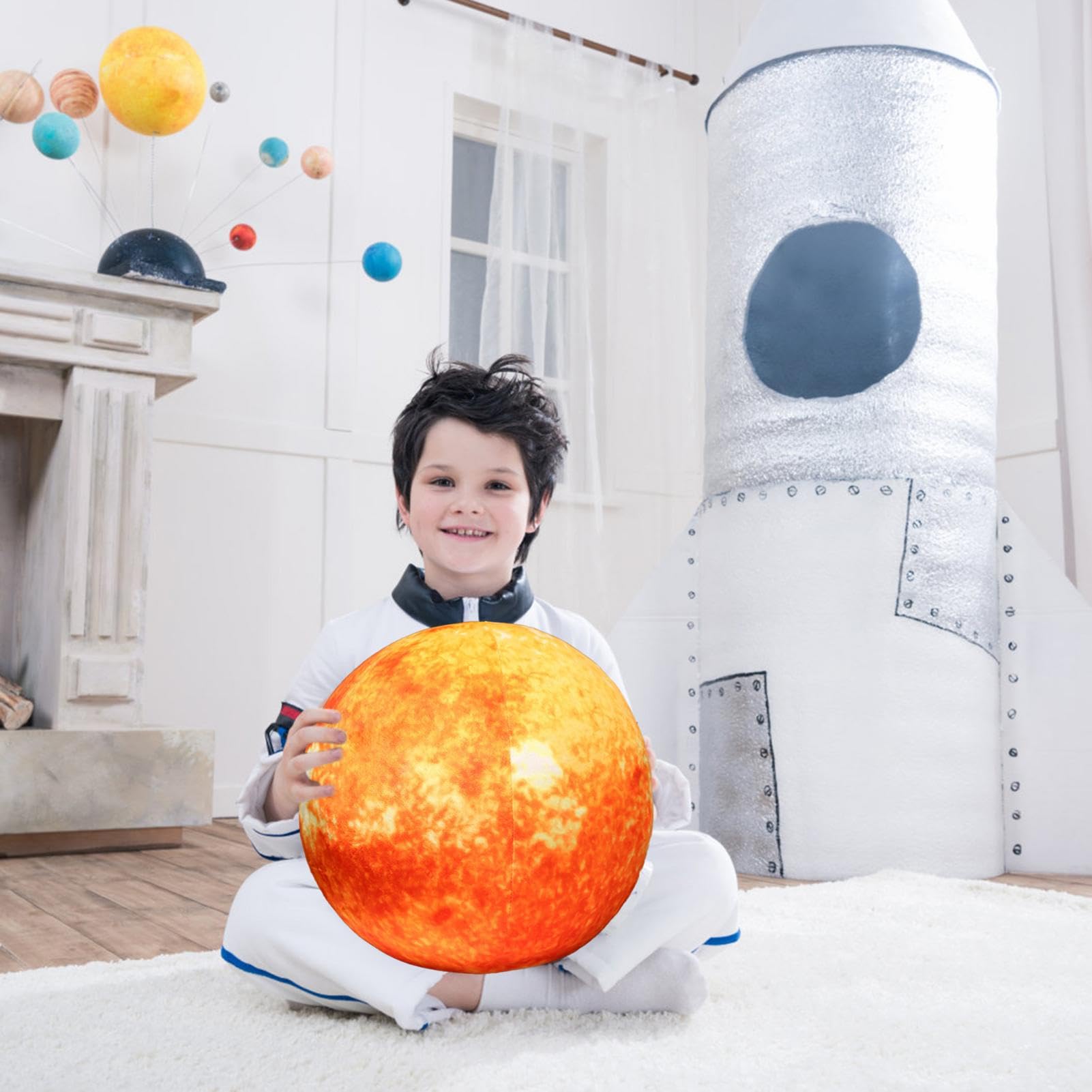 Puzzle De 1000 Pièces, Système Solaire Univers Planète Avec Soleil Terre Jupiter Venus Saturn Lune Mars Uranus Neptune Tro Amz B0