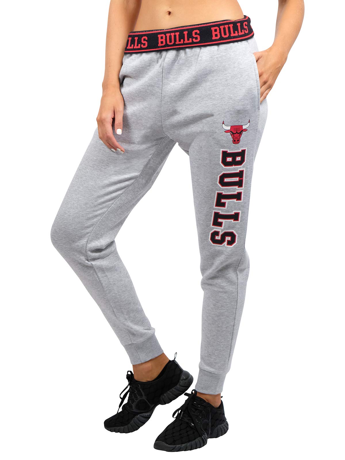 Ultra Game NBA Womens Women Jogger Pants Active Basic Fleece Sweatpants