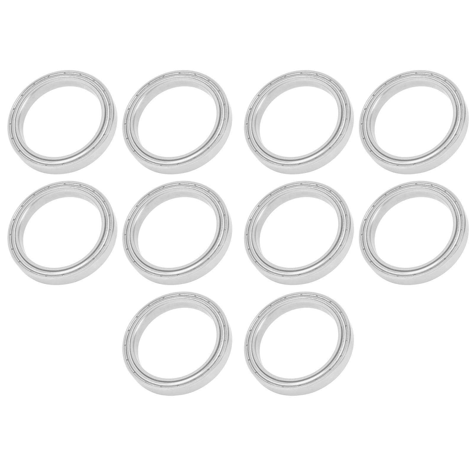 Ausla Rodamiento de Bolas de Acero Inoxidable 440 Rodamiento Rígido S6808Z 40 X 52 X 7 Mm de una Hilera de Alta Velocidad y bajo Nivel de Ruido para Mantenimiento de Equipos de Bomba de Agua de Motor