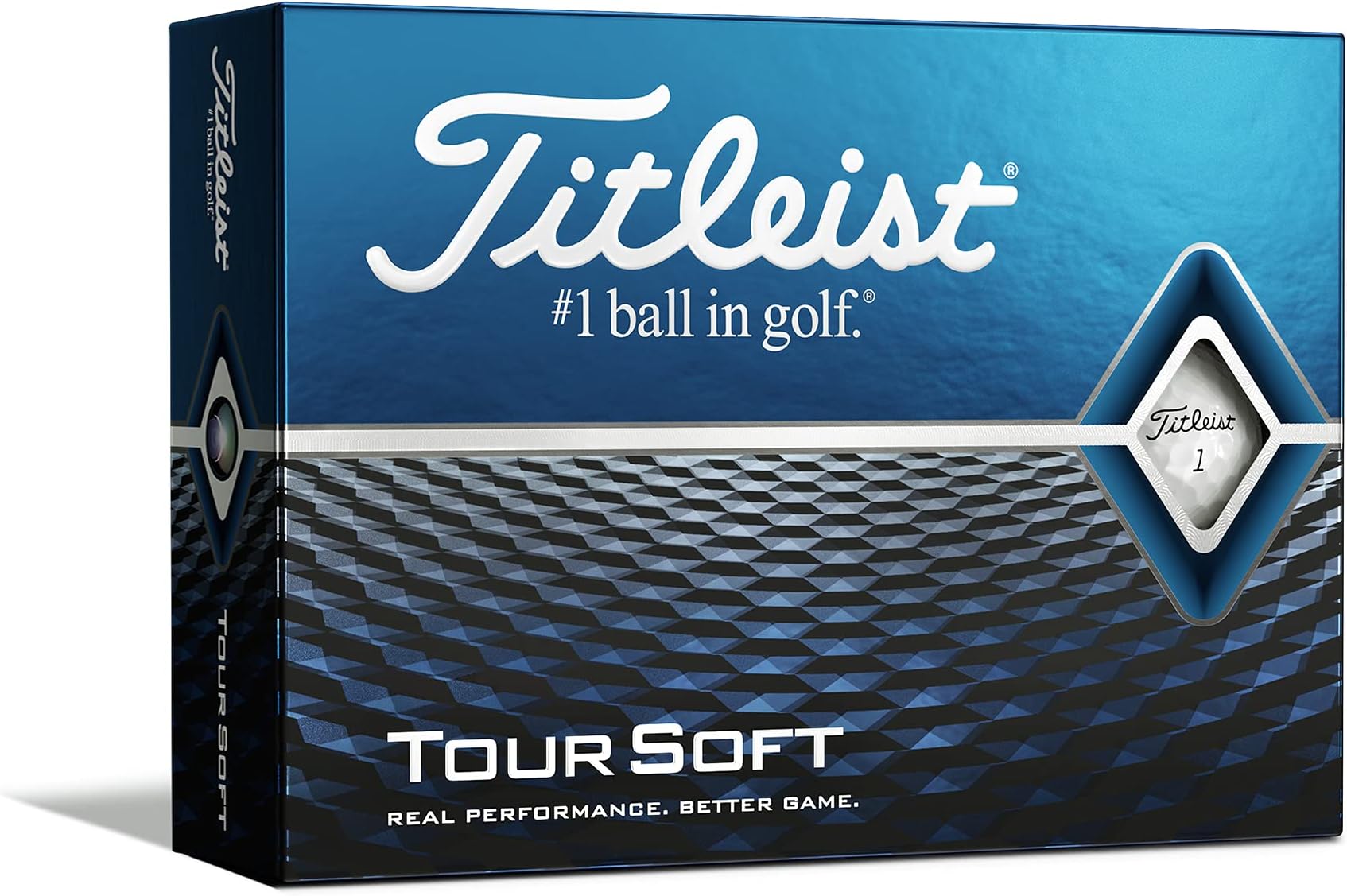 Titleist Tour Soft Golf Balls, White, (One Dozen)