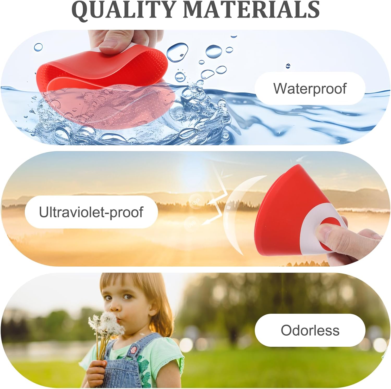 24 Pack Spot Markers Non Slip Rubber Agility Markers Flat Field Cones Floor Dots for Soccer Basketball Sports Speed Agility Training and Drills（7.6 Inch） - Image 4