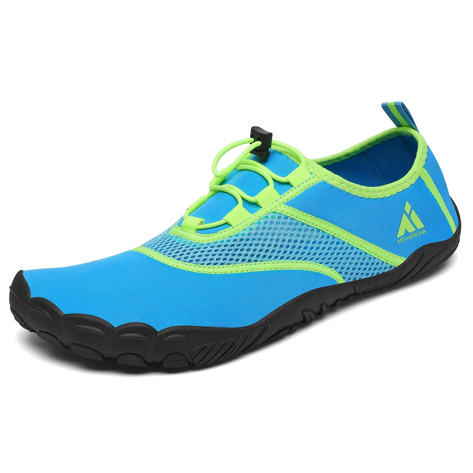 Mishansha Scarpe da Acqua Uomo Donna Traspirante Spiaggia Scarpe Asciugatura Rapida Scarpe da Immersione Gr.36-46