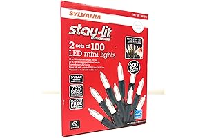 Sylvania Stay-Lit Platinum LED C9 Lights