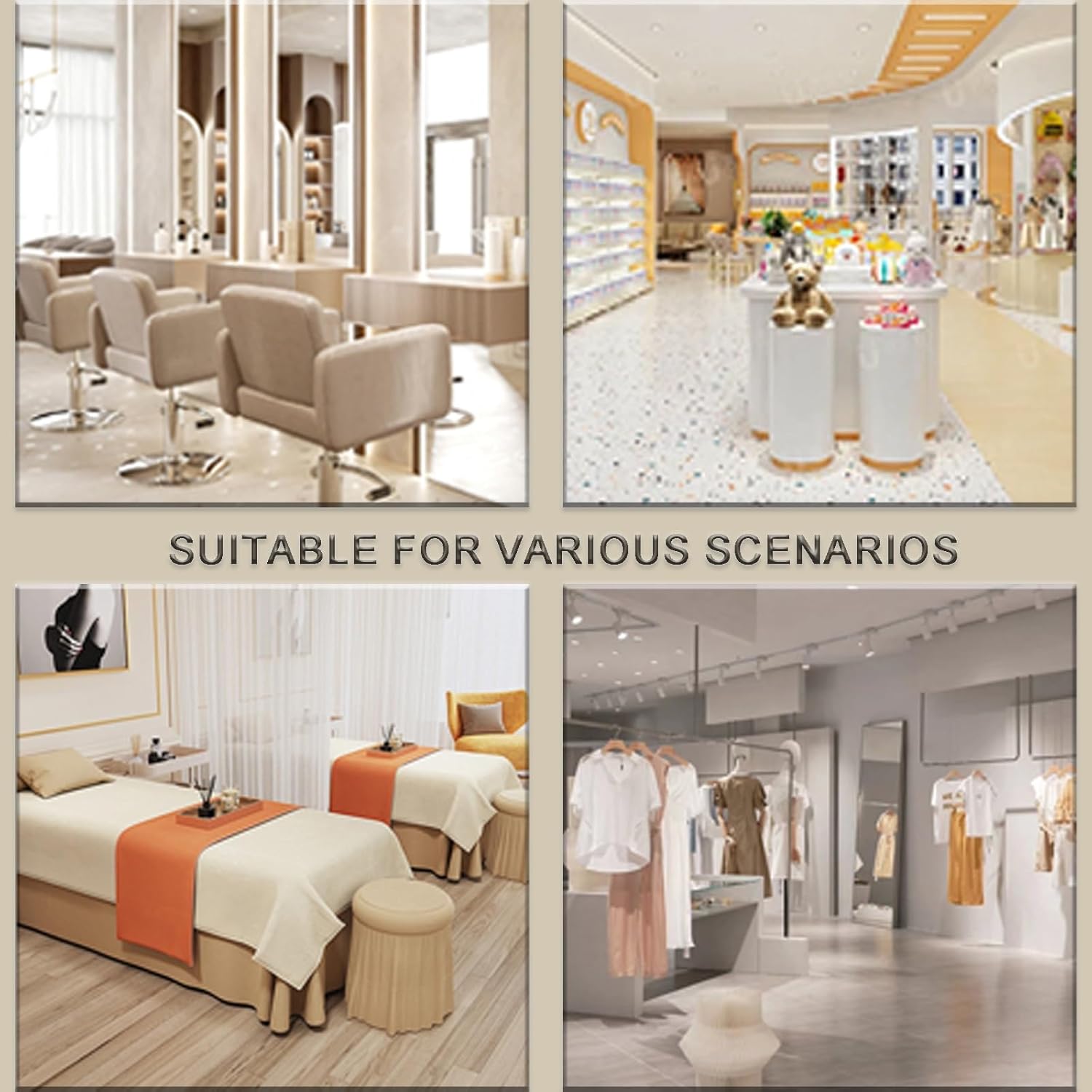 Reception Desk,Reception Desk with Counter,Receptionist Desk,Small Size and no Space Required,Suitable for Various scenarios Such as Barber Shops and Beauty Salons (Need to be Installed)(E,60c