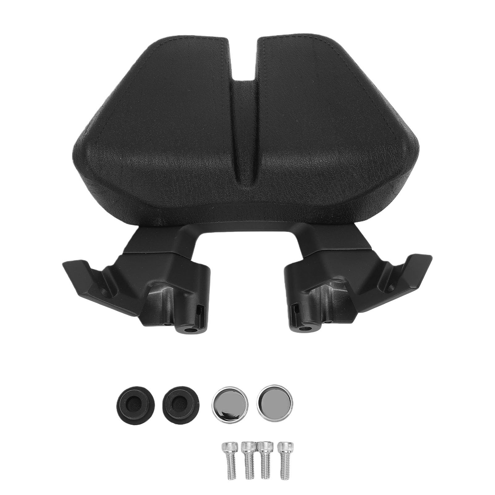 Aramox Schienale Passeggero Sissy Bar per Moto Schienale Posteriore in Lega di Alluminio con Cuscino in Spugna Design Ad Alta elasticità per la Sostituzione dei Motociclisti 368G 2024 2025 2026