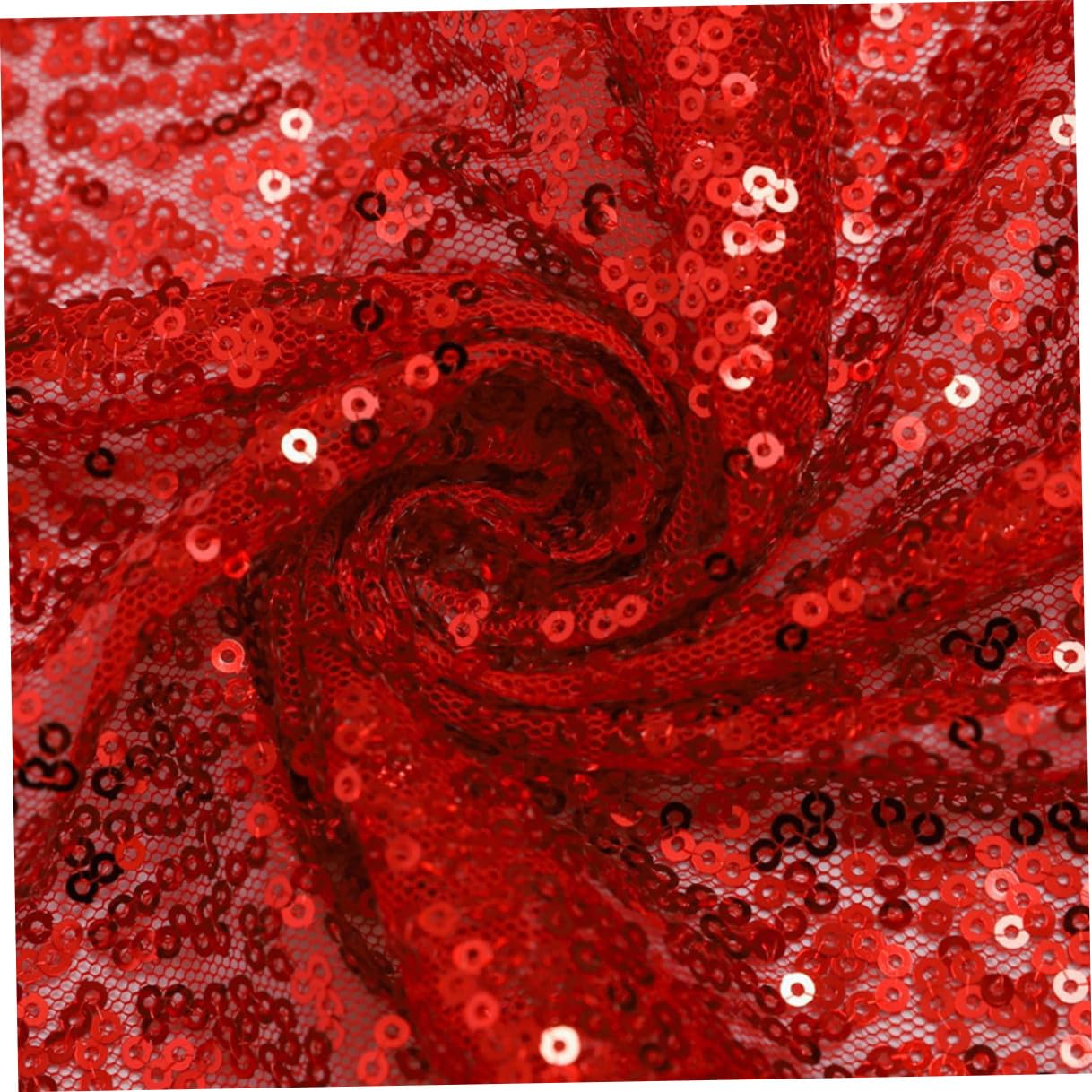 Mantel de Lentejuelas Bordado para Bodas y Fiestas, 120x180 Cm, Mantel Rojo Elegante para Decoración de Mesa y Accesorios de Mesa, Adecuado para Eventos y Celebraciones