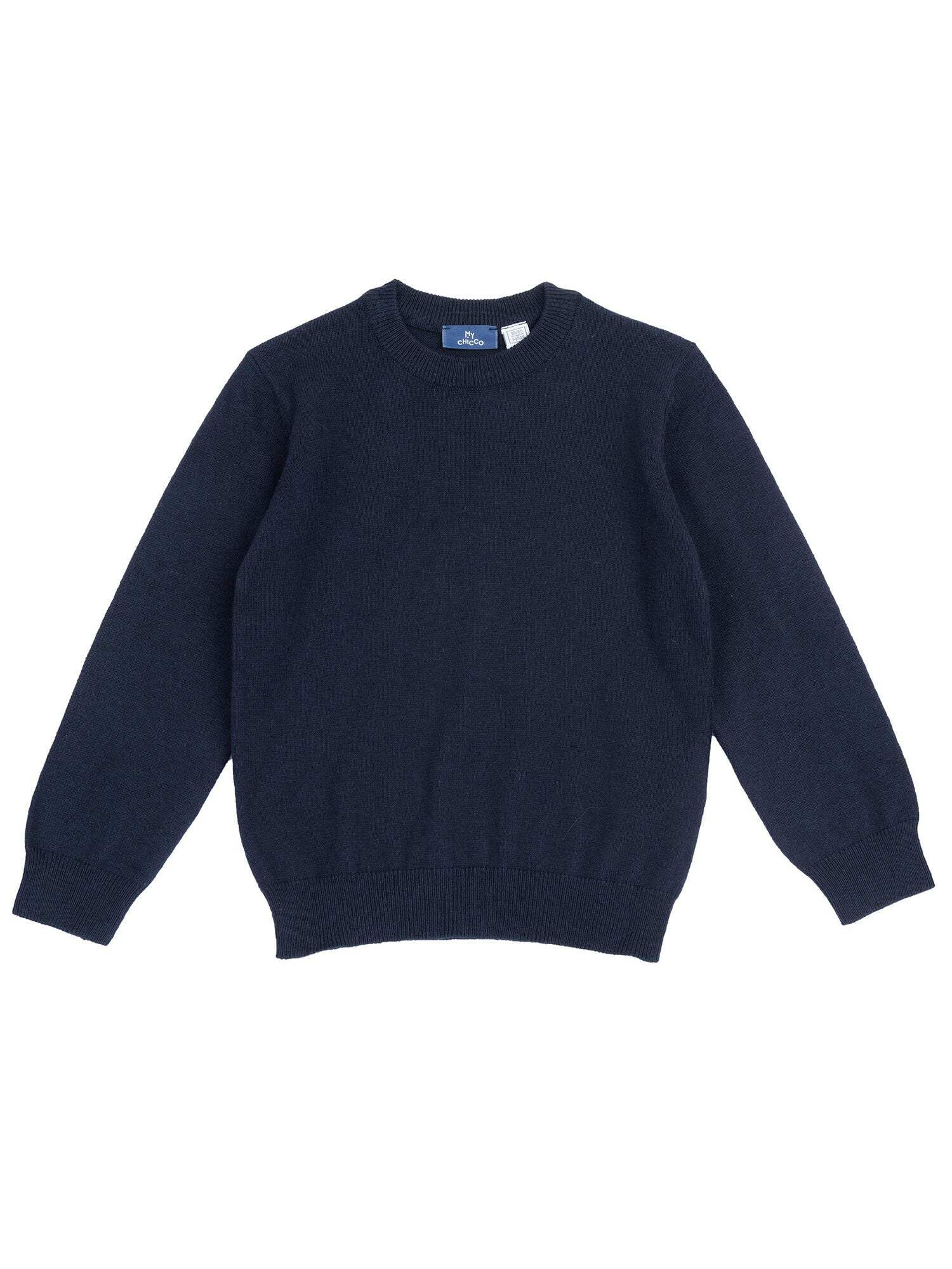 Chicco Pull Bleu 5A pour enfant vetement en tricot