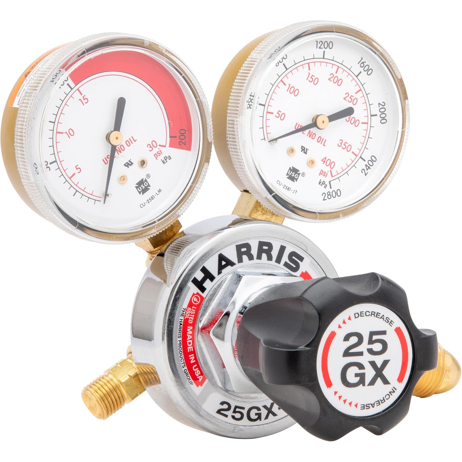 J.W. HARRIS, 3000683, 25-15C-300 SGL STG REG CLAMSHL