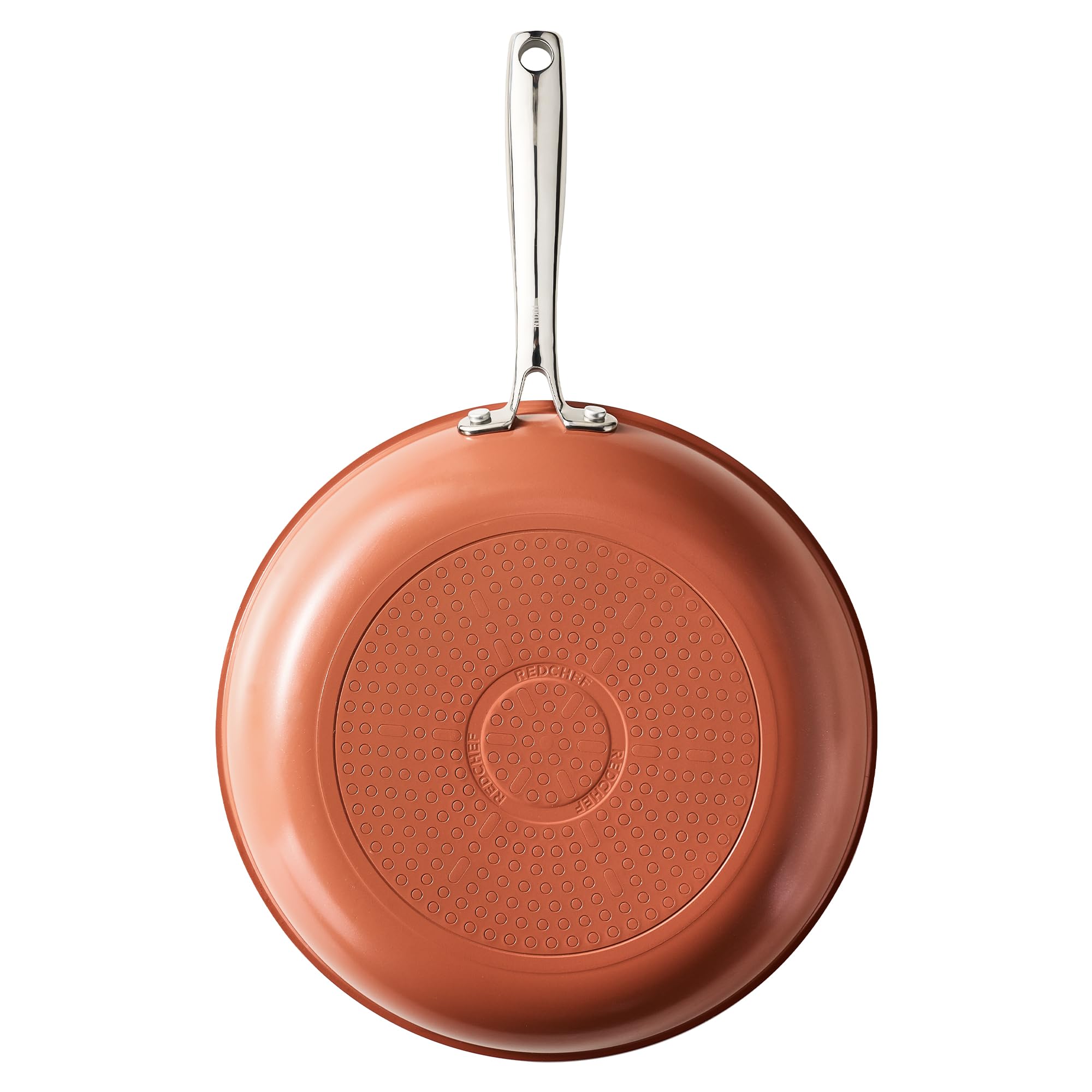 Redchef Nonstick Ceramic Frying Pan 11 Inch Deep Frying Pan, Pumpkin Orange | PFAS-Free C…