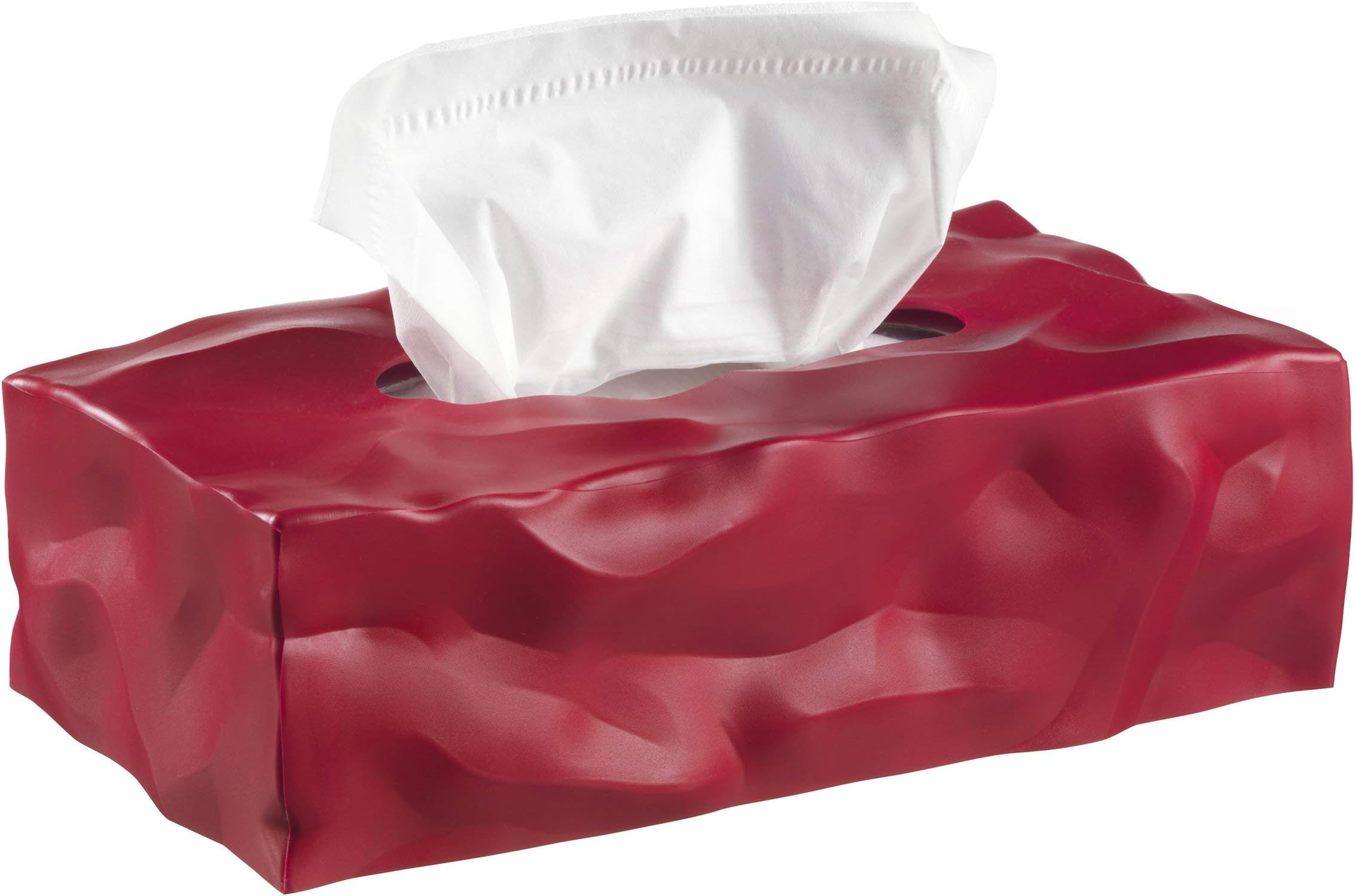 Essey Wipy 2 Tissue Box Cover ES05266, Red/White