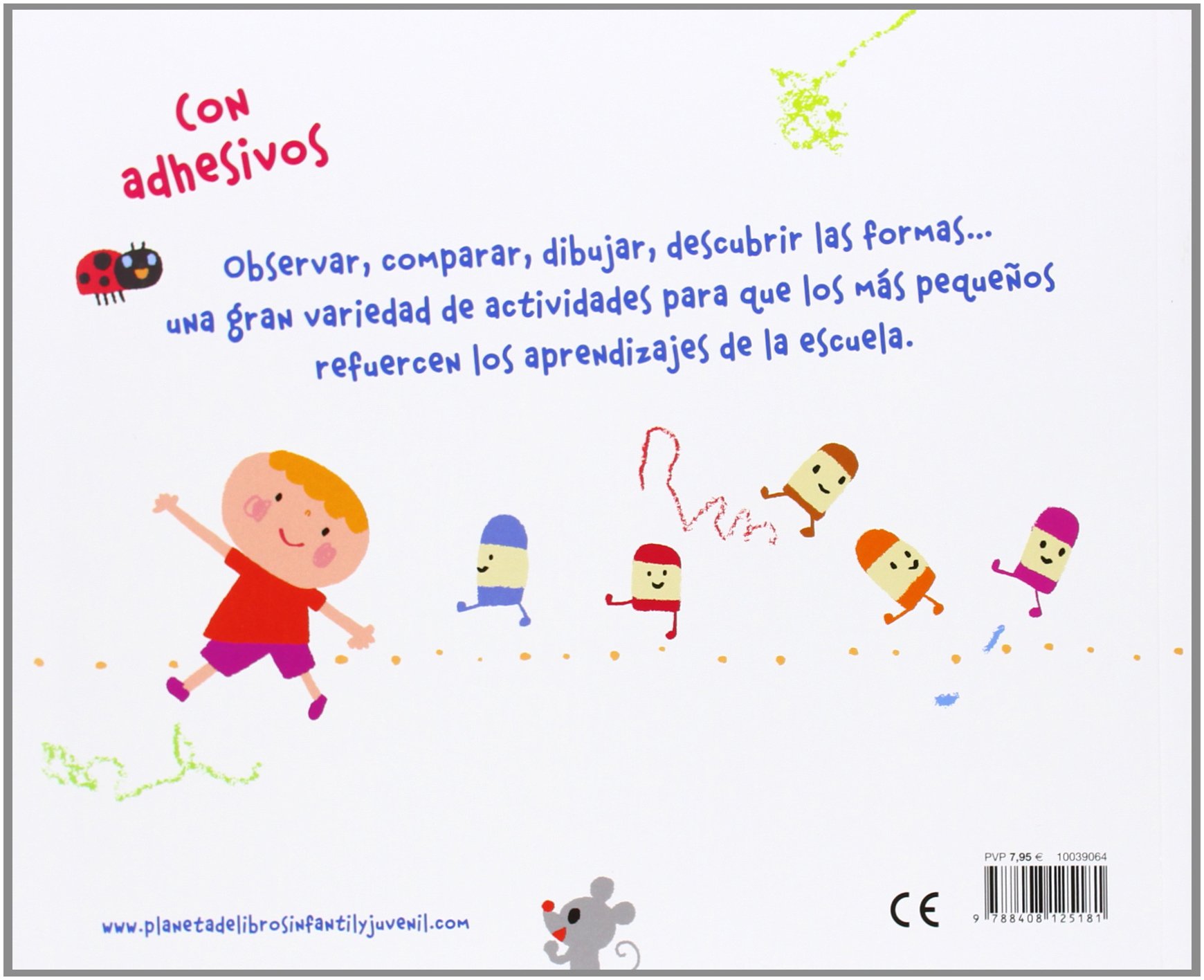 Mi cuaderno de actividades de 4 años: Con adhesivos (Libros de actividades)