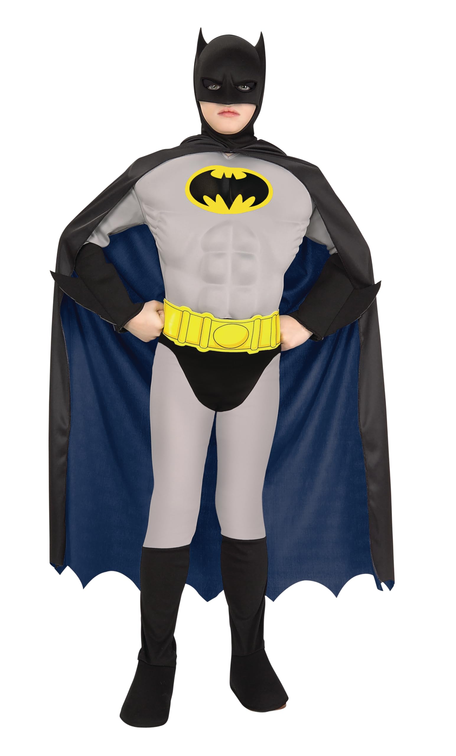 Rubies Super DC Heroes Deluxe Muscle Chest Kostium dla dzieci Batman
