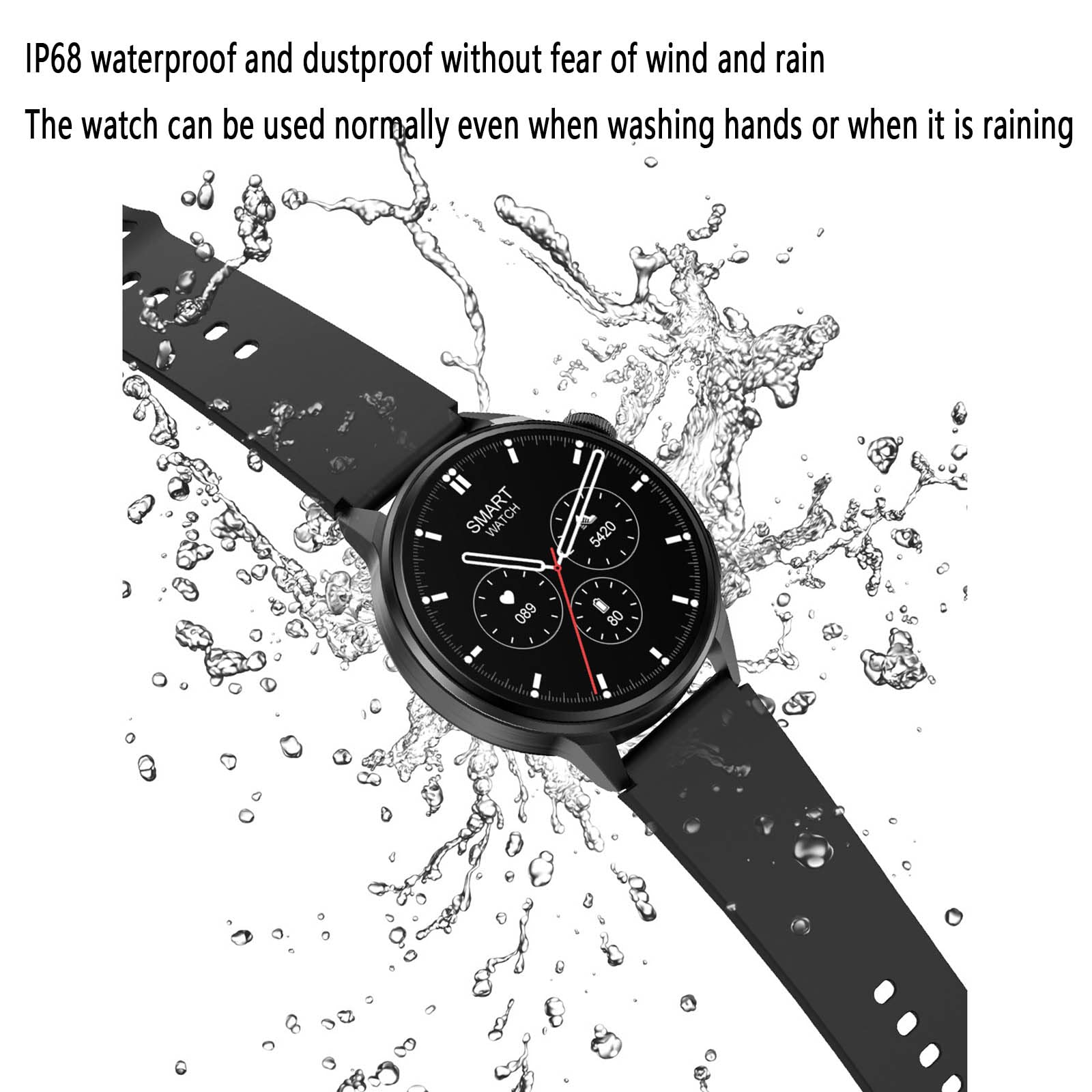 Inteligentny zegarek dla mężczyzn inteligentne zegarki dla kobiet smartwatch z funkcją połączenia Bluetooth rozmowy asystent AI GPS śledzenie sport
