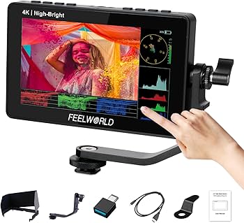 FEELWORLD F5 Prox 5.5 Inch 1600nit Hight Bright DSLR Camera