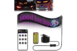 Colorful Matrix LED Smart Eye Lamp for Car Windows