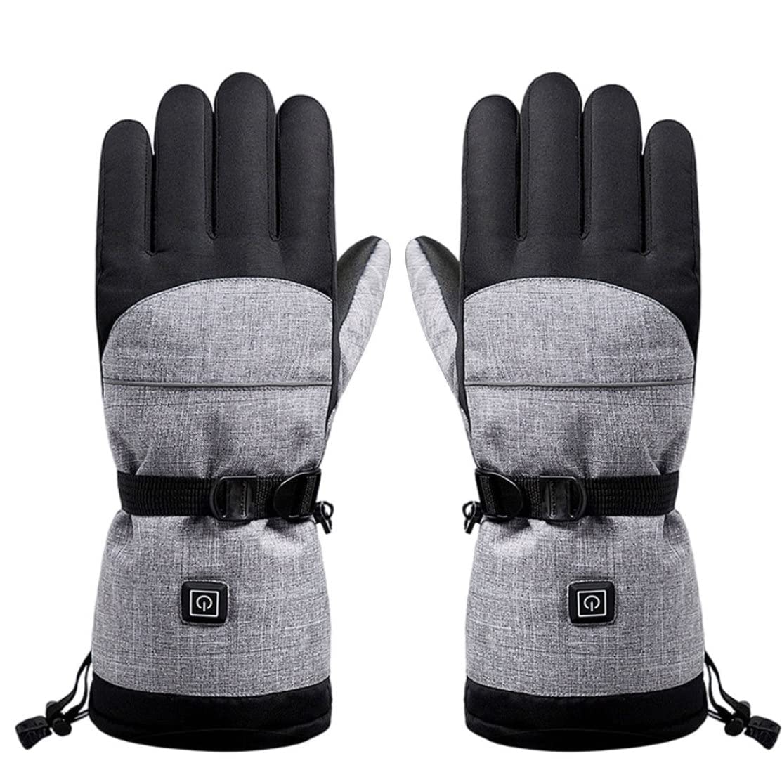CHEWYNP Guanti riscaldati elettrici per Ciclismo all'aperto Montorcycle Campeggio Escursionismo Sci, Guanti Termici elettrici Unisex (Senza Batteria) 1 Paio